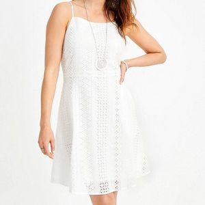 Maurices | White Eyelet Mini Dress